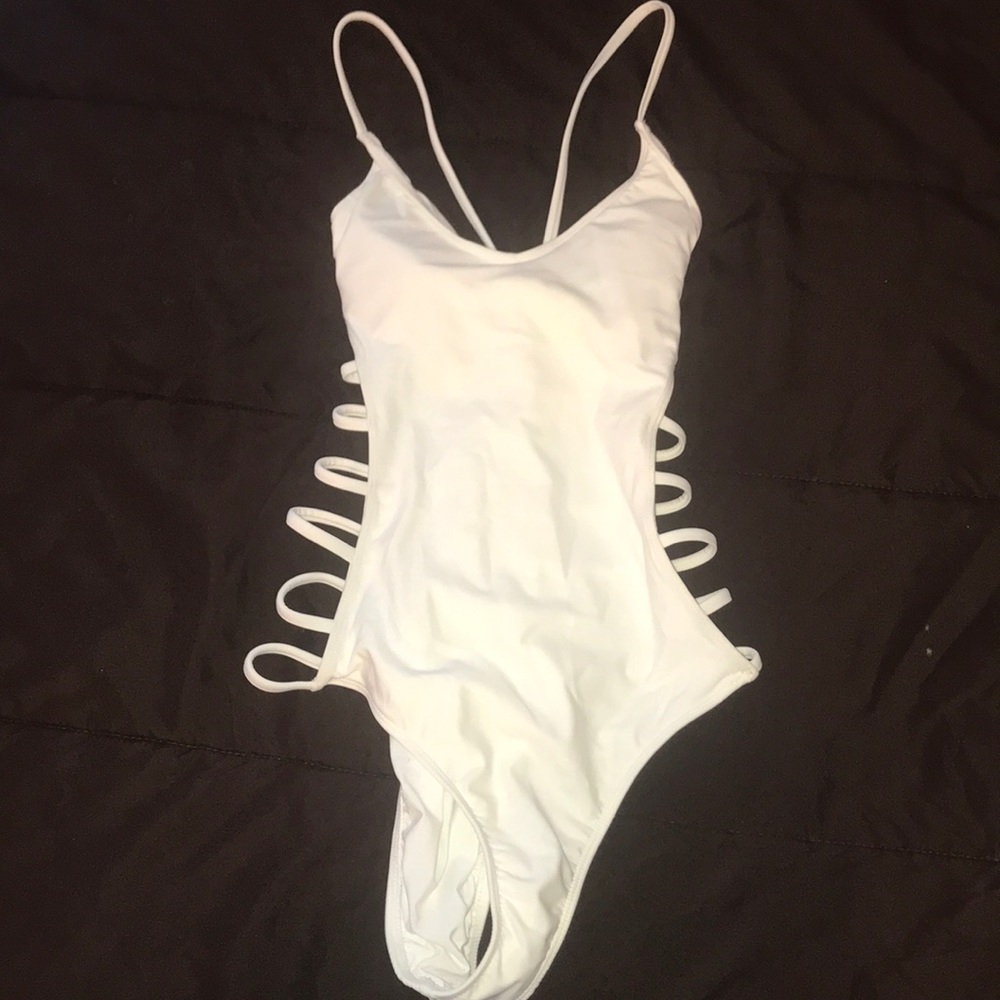 White forever 21 bathing suit